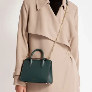Premium Croc-Embossed Handbag with Elegant Finish Hover Image