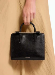 Vintage Leather Crossbody Bag with Adjustable Strap